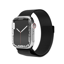 Sie sehen das Produktbild 03 von Vonmählen Milanesearmband für Apple Watch 38/40/41 mm, schwarz Vonmählen Milanesearmband für Apple Watch 38/40/41 mm, schwarz