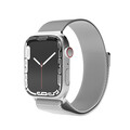 Vonmählen Milanesearmband für Apple Watch 42/44/45/49 mm, silber
