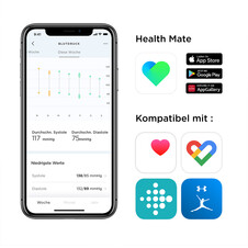 Withings Blutdruckmessgerät BPM Core, grau