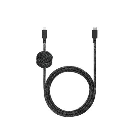 Sie sehen das Produktbild 01 von Native Union Night Kabel 3M USB-C zu Lightning, cosmos/schwarz Native Union Night Kabel 3M USB-C zu Lightning, cosmos/schwarz