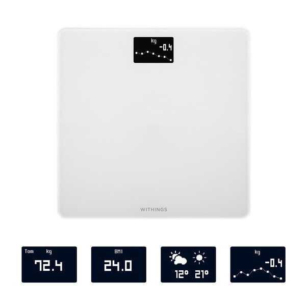 Sie sehen das Produktbild 03 von Withings Body WLAN-Körperwaage, weiß Withings Body WLAN-Körperwaage, weiß