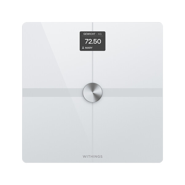 Sie sehen das Produktbild 01 von Withings Body SMART WLAN- Körperwaage, weiß Withings Body SMART WLAN- Körperwaage, weiß
