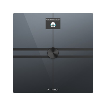 Sie sehen das Produktbild 01 von Withings Body Comp WLAN-Körperwaage, schwarz Withings Body Comp WLAN-Körperwaage, schwarz