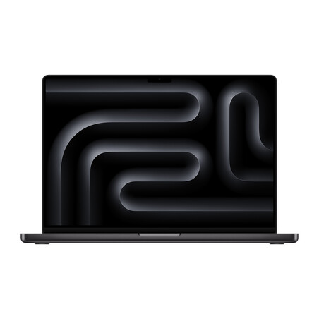 MacBook Pro 16" mit M3 Pro Chip 12-Core CPU und 18-Core GPU, 18GB, 512GB SSD, space schwarz>