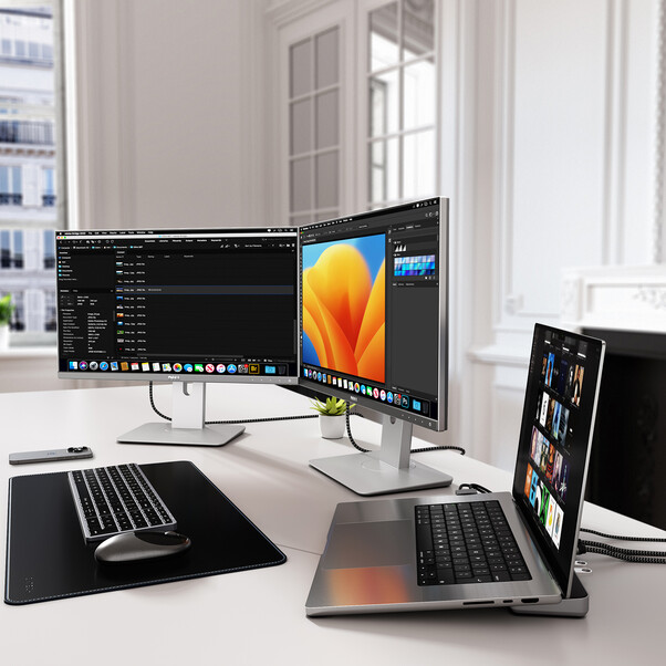 Satechi USB-C Dual Dock Stand >