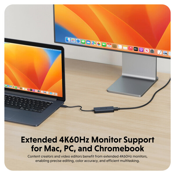 Hyper - HyperDrive Next 4-Port-USB-C-Hub, mitternachtblau