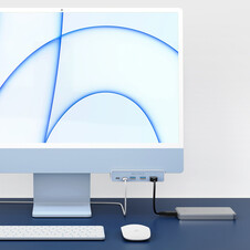 Hyper-HyperDrive 5-in-1 USB-C-Hub für iMac 24"