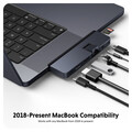 Hyper - HyperDrive DUO PRO 7-in-2 USB-C Hub, mitternachtsblau