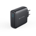 Sie sehen das Produktbild 01 von Hyper - HyperJuice 100W USB-C GaN Ladegerät (EU Stecker), schwarz BULK> Hyper - HyperJuice 100W USB-C GaN Ladegerät (EU Stecker), schwarz BULK>