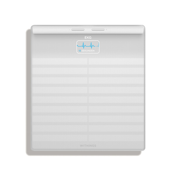 Sie sehen das Produktbild 01 von Withings Body Scan vernetzte Gesundheitsstation, weiß Withings Body Scan vernetzte Gesundheitsstation, weiß