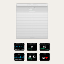 Sie sehen das Produktbild 04 von Withings Body Scan vernetzte Gesundheitsstation, weiß Withings Body Scan vernetzte Gesundheitsstation, weiß