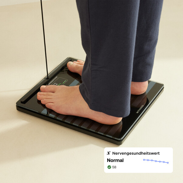 Sie sehen das Produktbild 06 von Withings Body Scan vernetzte Gesundheitsstation, weiß Withings Body Scan vernetzte Gesundheitsstation, weiß