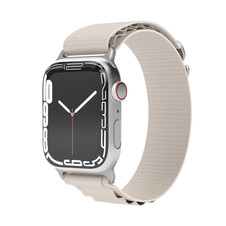 Sie sehen das Produkt Vonmählen Action Loop One für Apple Watch 38/40/41 mm, beige, Produktbild: 01 Vonmählen Action Loop One für Apple Watch 38/40/41 mm, beige