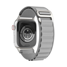 Sie sehen das Produktbild 05 von Vonmählen Action Loop One für Apple Watch 42/44/45/49 mm, hellgrau Vonmählen Action Loop One für Apple Watch 42/44/45/49 mm, hellgrau