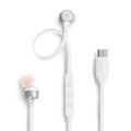 JBL TUNE310C, kabelgebundener USB-C In-Ear Kopfhörer, weiß