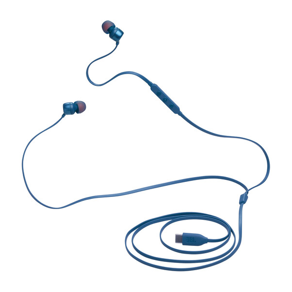 Sie sehen das Produktbild 04 von JBL TUNE310C, kabelgebundener USB-C In-Ear Kopfhörer, blau JBL TUNE310C, kabelgebundener USB-C In-Ear Kopfhörer, blau