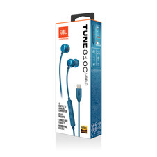 Sie sehen das Produktbild 06 von JBL TUNE310C, kabelgebundener USB-C In-Ear Kopfhörer, blau JBL TUNE310C, kabelgebundener USB-C In-Ear Kopfhörer, blau