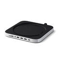 Satechi Aluminium Stand Hub für Mac mini M1/M2 mit NVMe SSD Gehäuse, silber
