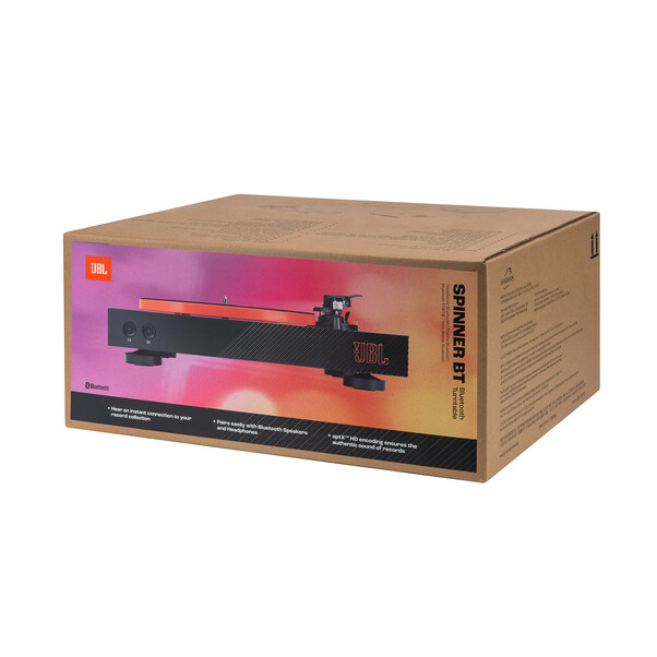 Sie sehen das Produktbild 05 von JBL Spinner BT, Bluetooth-Plattenspieler, schwarz JBL Spinner BT, Bluetooth-Plattenspieler, schwarz