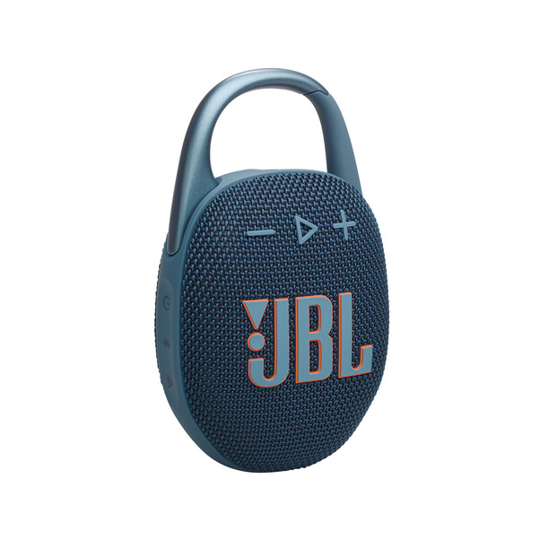 Sie sehen das Produktbild 01 von JBL Clip5, Bluetooth-Lautsprecher mit Karabinerhaken, blau JBL Clip5, Bluetooth-Lautsprecher mit Karabinerhaken, blau