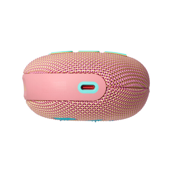 Sie sehen das Produktbild 04 von JBL Clip5, Bluetooth-Lautsprecher mit Karabinerhaken, pink JBL Clip5, Bluetooth-Lautsprecher mit Karabinerhaken, pink