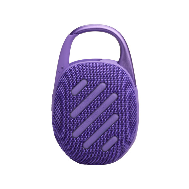 Sie sehen das Produktbild 03 von JBL Clip5, Bluetooth-Lautsprecher mit Karabinerhaken, lila JBL Clip5, Bluetooth-Lautsprecher mit Karabinerhaken, lila