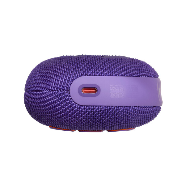 Sie sehen das Produktbild 04 von JBL Clip5, Bluetooth-Lautsprecher mit Karabinerhaken, lila JBL Clip5, Bluetooth-Lautsprecher mit Karabinerhaken, lila
