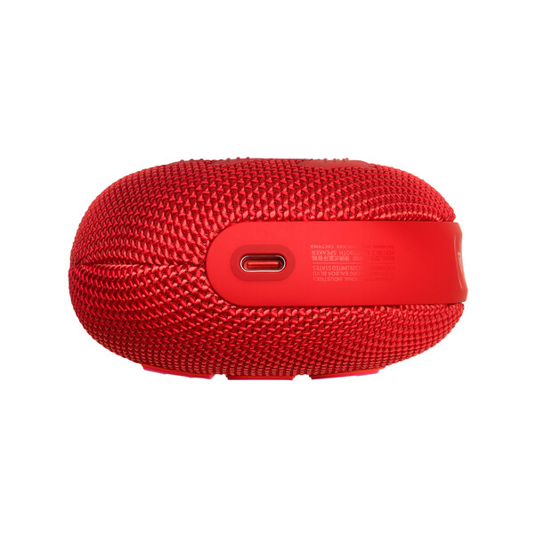 Sie sehen das Produktbild 04 von JBL Clip5, Bluetooth-Lautsprecher mit Karabinerhaken, rot JBL Clip5, Bluetooth-Lautsprecher mit Karabinerhaken, rot