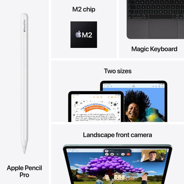 Apple iPad Air 11" Wi-Fi, 512GB, polarstern>