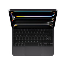 Sie sehen das Produktbild 02 von Magic Keyboard für 11" iPad Pro (M4) - Deutsch - Schwarz Magic Keyboard für 11" iPad Pro (M4) - Deutsch - Schwarz