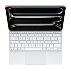 Sie sehen das Produktbild 07 von Apple Magic Keyboard für iPad Pro 13" (M5), weiss, englisch international Apple Magic Keyboard für iPad Pro 13" (M5), weiss, englisch international