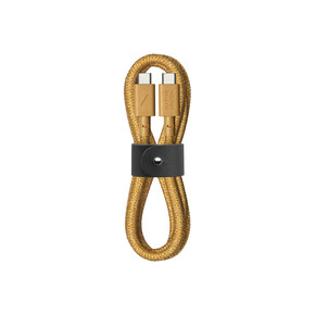 Native Union Belt USB-C auf USB-C Kabel 1.2m, senfgelb