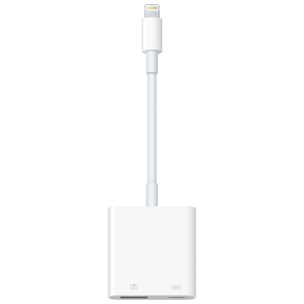 Sie sehen das Produktbild 01 von Apple Lightning auf USB 3 Kamera-Adapter Apple Lightning auf USB 3 Kamera-Adapter