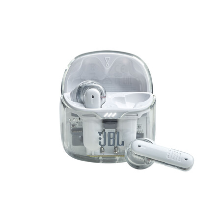 Sie sehen das Produktbild 01 von JBL Tune FLEX GHOST TWS, kabelloser In-Ear Bluetooth Kopfhörer, weiß JBL Tune FLEX GHOST TWS, kabelloser In-Ear Bluetooth Kopfhörer, weiß