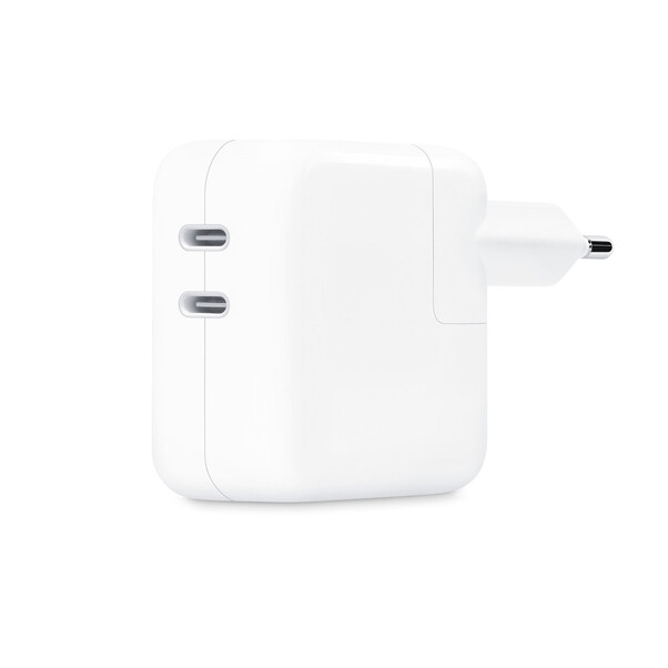 Sie sehen das Produktbild 01 von 35W Dual USB‑C Port Power Adapter 35W Dual USB‑C Port Power Adapter