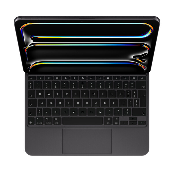 Sie sehen das Produktbild 01 von Apple Magic Keyboard für iPad Pro 11" (M4), schwarz, deutsch Apple Magic Keyboard für iPad Pro 11" (M4), schwarz, deutsch