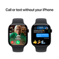 Sie sehen das Produktbild 07 von Apple Watch Series 10 GPS + Cellular, Aluminium diamantschwarz, 46mm mit Sportarmband, schwarz - S/M> Apple Watch Series 10 GPS + Cellular, Aluminium diamantschwarz, 46mm mit Sportarmband, schwarz - S/M>