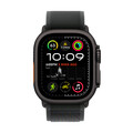 Apple Watch Ultra 2 GPS + Cellular, Titan schwarz, 49mm mit Trail-Armband, schwarz - S/M>