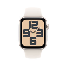 Sie sehen das Produktbild 03 von Apple Watch SE GPS + Cellular, Aluminium polarstern, 44mm mit Sportarmband, polarstern - M/L> Apple Watch SE GPS + Cellular, Aluminium polarstern, 44mm mit Sportarmband, polarstern - M/L>