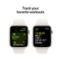 Sie sehen das Produktbild 11 von Apple Watch SE GPS + Cellular, Aluminium polarstern, 44mm mit Sportarmband, polarstern - M/L> Apple Watch SE GPS + Cellular, Aluminium polarstern, 44mm mit Sportarmband, polarstern - M/L>