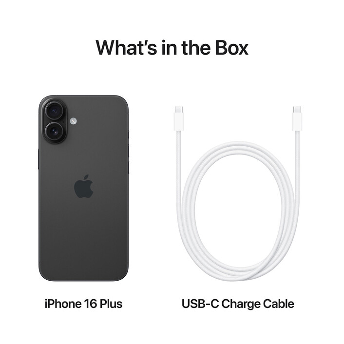 Sie sehen das Produktbild 09 von iPhone 16 Plus 128 GB Schwarz iPhone 16 Plus 128 GB Schwarz