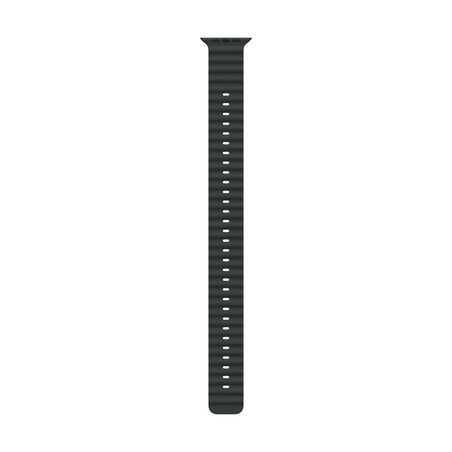 Sie sehen das Produktbild 01 von Apple Watch 49mm Verlängerung Ocean-Armband, schwarz - Gehäusefarbe natur Apple Watch 49mm Verlängerung Ocean-Armband, schwarz - Gehäusefarbe natur
