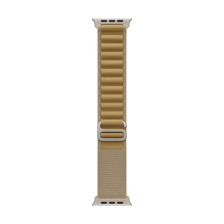 Sie sehen das Produktbild 01 von Apple Watch 49mm Alpin-Loop, mandel - medium - Gehäusefarbe natur Apple Watch 49mm Alpin-Loop, mandel - medium - Gehäusefarbe natur