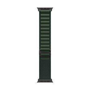 49 mm Alpine Loop Dunkelgrün – Medium – Titan Natur