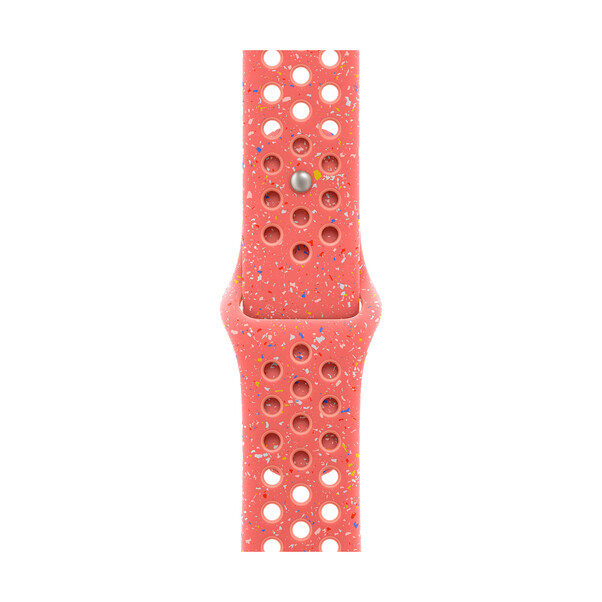 Sie sehen das Produktbild 01 von Apple Watch 46mm Nike Sportarmband, magic ember - M/L Apple Watch 46mm Nike Sportarmband, magic ember - M/L