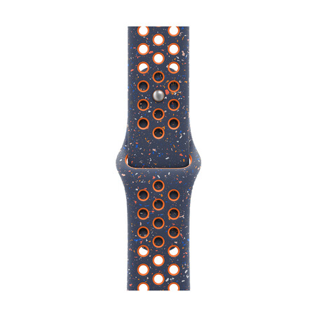 Sie sehen das Produktbild 01 von Apple Watch 46mm Nike Sportarmband, blue flame - S/M Apple Watch 46mm Nike Sportarmband, blue flame - S/M