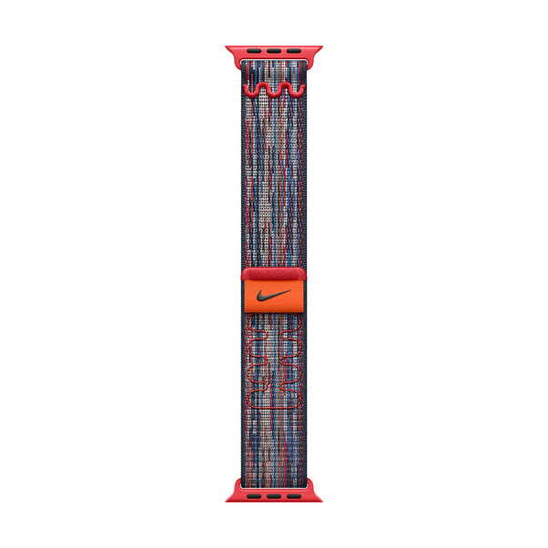 46 mm Nike Sport Loop Blau/Rot