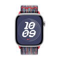 46 mm Nike Sport Loop Blau/Rot