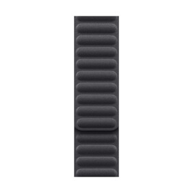 46 mm Armband mit Magnetverschluss Schwarz – S/M