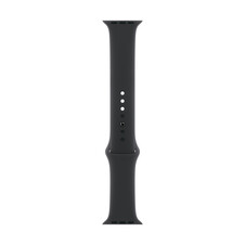 Apple Watch 42mm Sportarmband, schwarz - S/M
